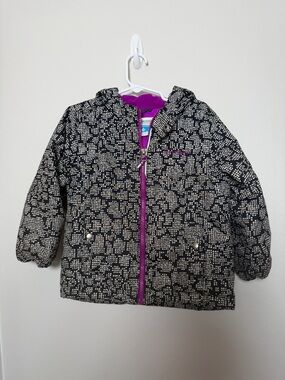 Columbia Girls Toddler 4T Hooded Winter Jacket